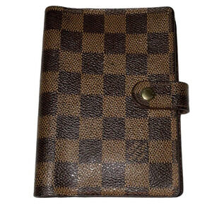 Louis Vuitton Vintage Damier Ebene Small Rng Agenda Cover